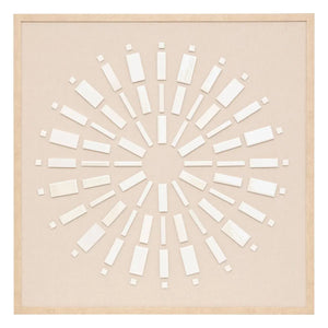 Pictură 3D atmosferă Houria, Soare 78x78 cm