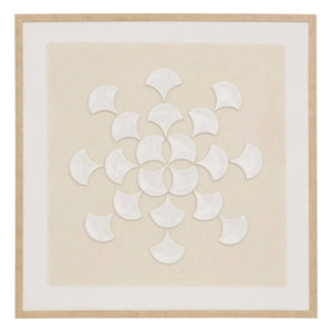 Pictură 3D atmosferă Houria, Evantai 78x78 cm