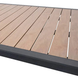 Masă de grădină extensibilă Hesperide Evasion, aluminiu, 12 locuri