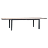 Masă de grădină extensibilă Hesperide Evasion, aluminiu, 12 locuri