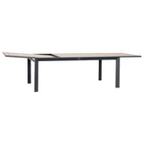 Masă de grădină extensibilă Hesperide Evasion, aluminiu, 12 locuri