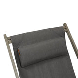 Șezlong Hesperide Lunivia, aluminiu și Texalin