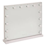 Oglindă de baie 5five Holly, LED, 50x10x42.5 cm, Alb
