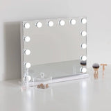 Oglindă de baie 5five Holly, LED, 50x10x42.5 cm, Alb