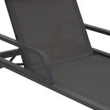 Șezlong pliabil Hesperide Osmala Athea, aluminiu