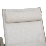 Șezlong pliabil Hesperide Osmala Athea, aluminiu
