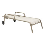 Șezlong pliabil Hesperide Osmala Athea, aluminiu