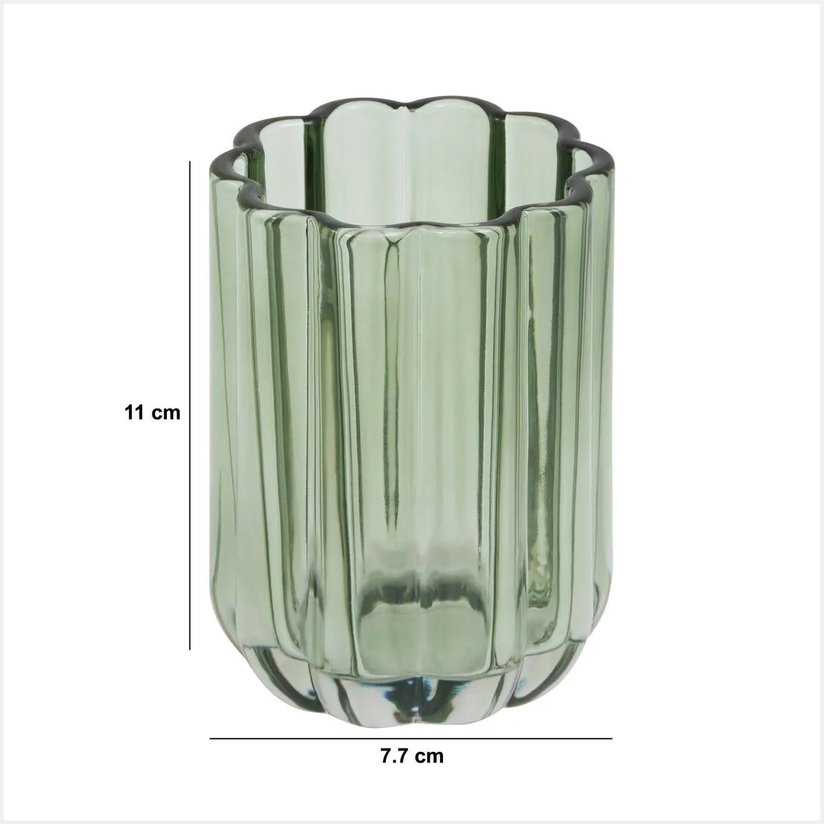 Suport periuță de dinți 5five Florea, sticlă