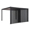 Stâlpi verticali pentru pergolă Hesperide Evora, aluminiu, 3 m
