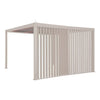 Stâlpi verticali pentru pergolă Hesperide Evora, aluminiu, 3 m