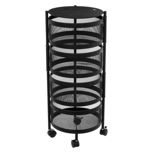 Cărucior de bucătărie 5five Mayaj, rotund, rotativ