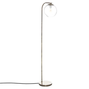 Lampion atmosferă Noapte, Metal, Auriu, 153 cm
