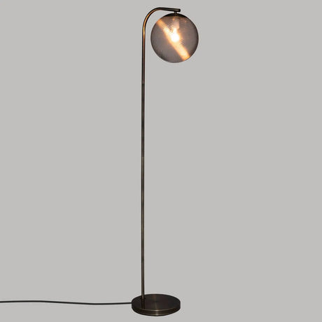 Lampion atmosferă Noapte, Metal, Auriu, 153 cm