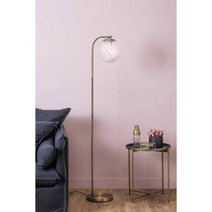 Lampion atmosferă Noapte, Metal, Auriu, 153 cm