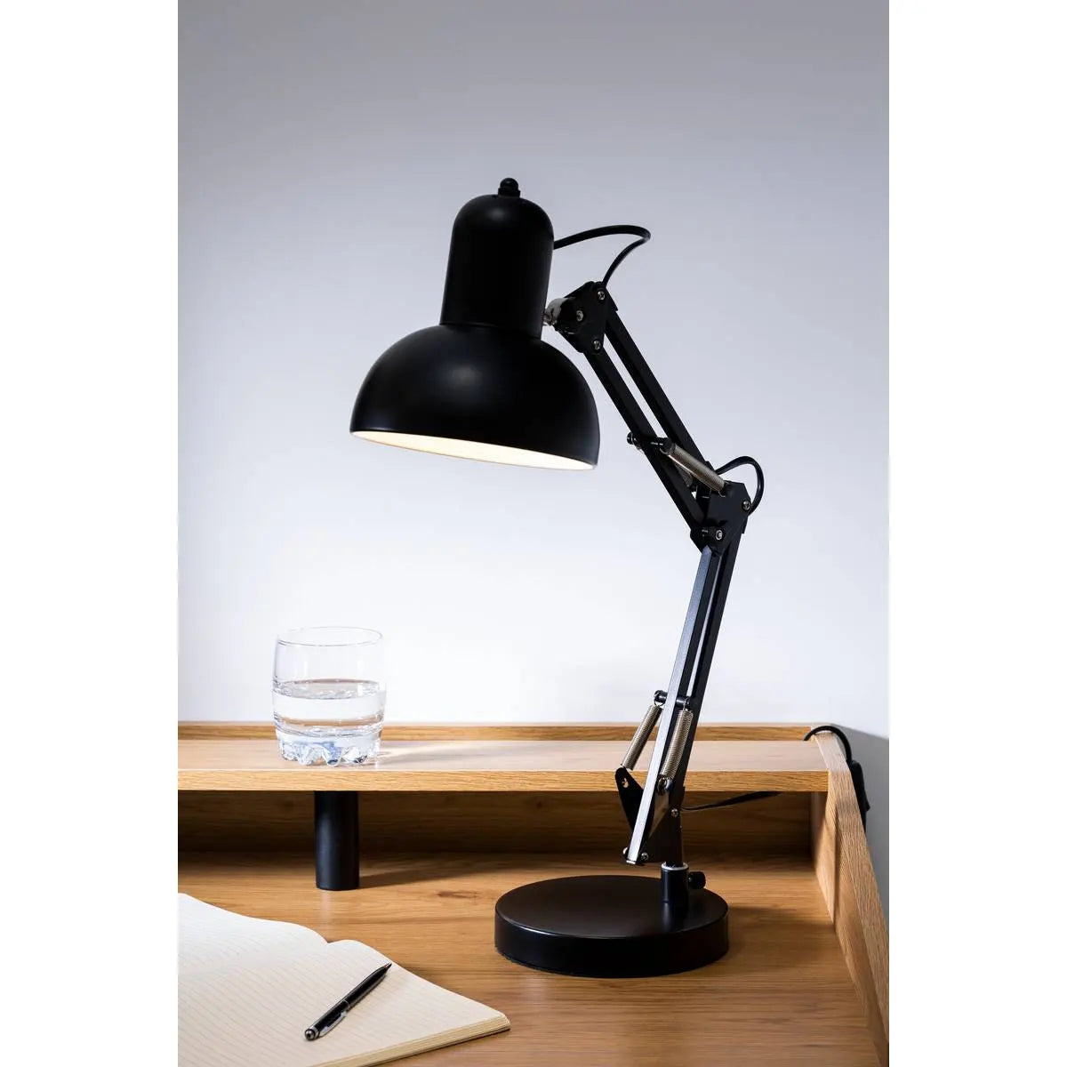 Lampă de masă Bren, Arch, Înălțime 55,8 cm, Metal negru