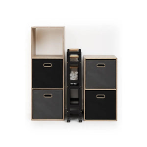 Raft pe roți 5five Colors, raft multifuncțional pentru baie și casă