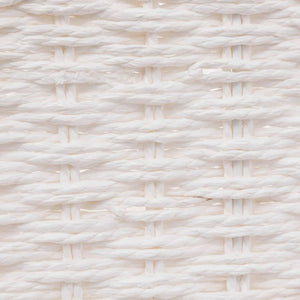 Set de 4 coșuri de depozitare 5five Costa, Hârtie, Alb