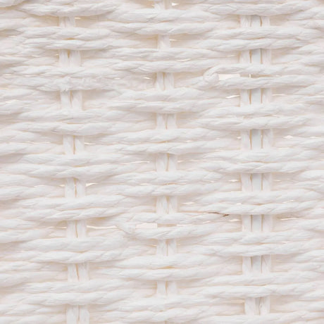 Set de 4 coșuri de depozitare 5five Costa, Hârtie, Alb