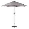 Umbrelă dreaptă înclinabilă Hesperide Sisko, spițe din fibră de sticlă, 2,7 m