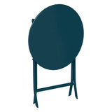 Masă pliabilă de balcon Hesperide Azua, sticlă, 2 locuri