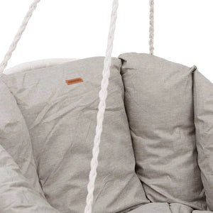 Висящ стол с възглавница Hesperide Cordessa, Бежов, 80 cm