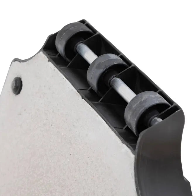 Основа за чадър с колелца Hesperide Opaneo, Черна, 39 kg