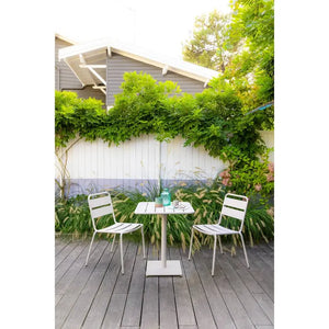 Masă pătrată de grădină Hesperide Phuket, bej