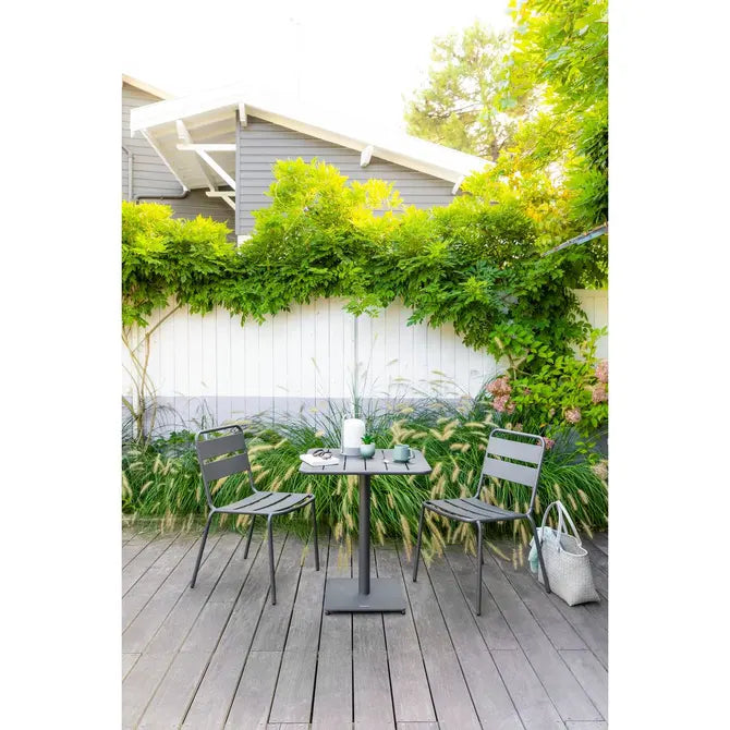 Masă pătrată de grădină Hesperide Phuket, grafit