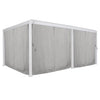 Set plase anti-insecte cu șine pentru foișor Hesperide Evora, 6x3,6 m