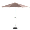 Umbrelă dreaptă de grădină Hesperide Tinaei, stâlp de bambus, olefin, 3 m