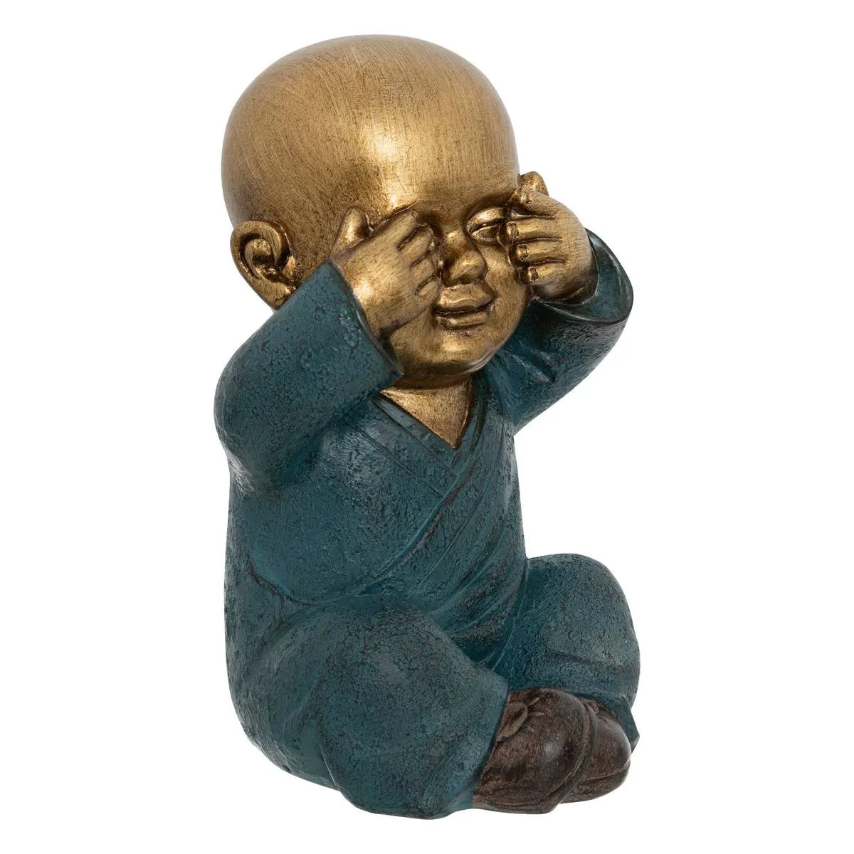 Figură decorativă atmosferă Jiling Wisdom, Rășină, 21 cm, 3 buc