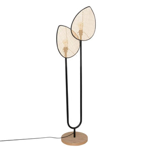 Lampă atmosphera Olme Design, Metal și Lemn, Natural, 143 cm