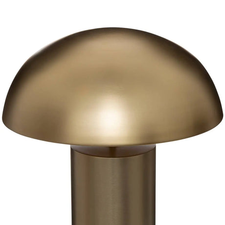 Cilindru ciupercă Lampion Atmosphere, Metal, Auriu, 97 cm