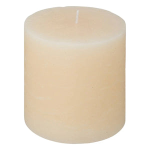 Lumânare neparfumată Atmosphera Olia, Rotundă, 10x10 cm