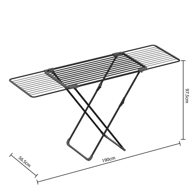 Uscător de rufe extensibil 5five Mojave, metal, 20 m
