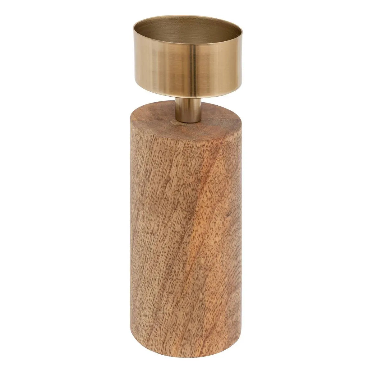 Sfeșnic Atmosphera Tropical Boudoir, Lemn, 22 cm, 2 buc.