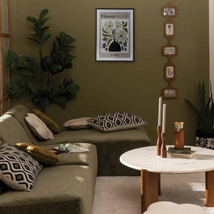 Sfeșnic Atmosphera Tropical Boudoir, Lemn, 22 cm, 2 buc.