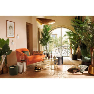 Sfeșnic Atmosphera Tropical Boudoir, Lemn, 22 cm, 2 buc.