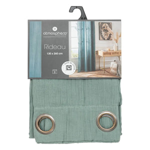 Perdea Atmosphera, voal de bumbac, 130x260 cm