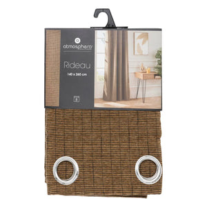 Perdea Atmosferă Jiling, Chenille și lurex, 140x260 cm