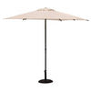 Umbrelă dreaptă înclinabilă Hesperide Soya, 2,7 m
