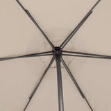Umbrelă dreaptă înclinabilă Hesperide Soya, 2,7 m