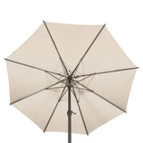 Umbrelă dreaptă înclinabilă Hesperide Loompa, 3 m