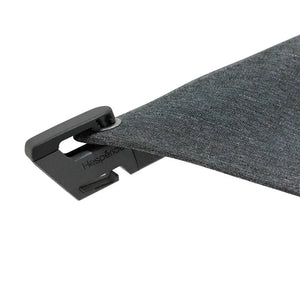 Градински чадър със странична стойка Hesperide Melhia, Накланящ се, Olefin, Антрацит, 3x3 m