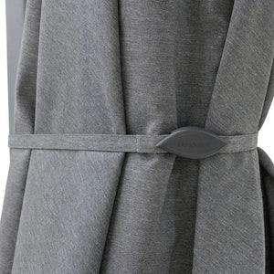 Градински чадър със странична стойка Hesperide Melhia Multi-layer, Накланящ се, Olefin, Антрацит, 4x3 m