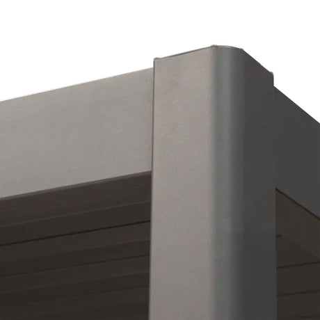 Електрическа беседка Hesperide Evora, Алуминий, Графит, 6x3.6 m