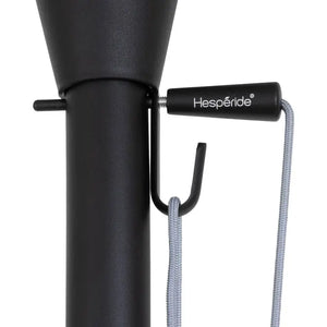 Прав чадър Hesperide Maluvia, Olefin материя, Бял, 3.5 m