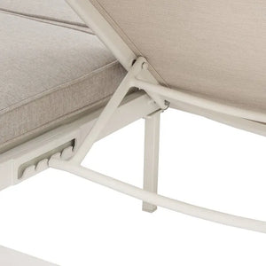 Двоен алуминиев шезлонг Hesperide Evasion, Цвят Глина