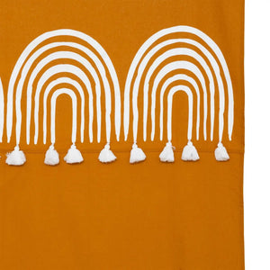 Perdea imprimată Atmosphere Soleya, 140x260 cm, cu ciucuri