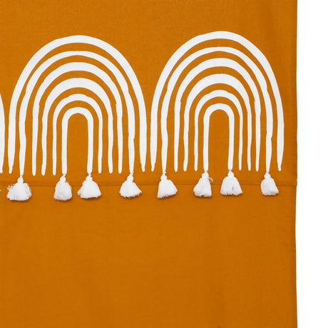 Perdea imprimată Atmosphere Soleya, 140x260 cm, cu ciucuri